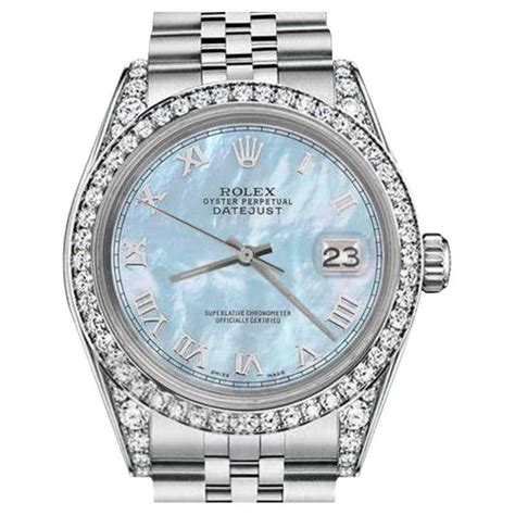 baby blue dial rolex